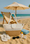Women's Beach Bag, Casual Long Handle Shoulder Bag, Handmade Magnet Closure Natural Trend Bag - 3