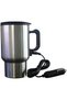 12V Stainless Steel Car Heating Travel Mug, Automotive Cup Warmer with Car Adapter, Thermos f