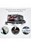 Triple 1080P Car Dash Camera with Night Vision, Loop Recording, G-Sensor, 3-Channel Recording - 8
