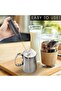 Handheld Electric Milk Frother with Stand – Battery Operated Foam Maker and Coffee Whisk fo - 3