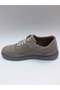 Genuine Leather Lace up Sand Color Flexible Comfortable Nubuck Summer Men's Shoes - 3