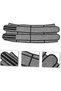 Waist Staylace Belly Band – Breathable Adjustable Fitness Belt with Zipper, Back Support Be - 6