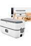 Constant Temperature Electric Lunch Box 1.2L, 304 Stainless Steel, Self Heating, EU Plug 220V - 3