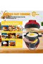 Sandwich Toaster and Burger Maker with Egg Rings and Timer, Non-Stick Ceramic Plates, Easy Cl - 8