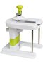 Manual Cabbage Cutter Vegetable Slicer Hand Crank Lettuce Chopper Durable PP Material Non-Sli