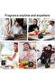 Electric Incense Burner with USB, Multi-Angle Adjustment, LED Indicator, Black - 4