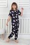 Girls' Kuromi Short Sleeve Pajama Set - 4
