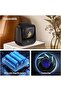 Electric Incense Burner with USB, Multi-Angle Adjustment, LED Indicator, Black - 6