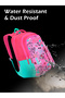36L Valentine Backpack | 19 inches | Laptop Compatiable | Pencil Pouch |(Pink) - 3