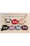 Girl's Faux Leather Crossbody Bag with Panda Figure and Pompom Detail - 3