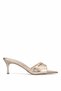 Elite Btss01 Women's Heeled Slippers Gold