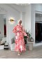Kahma Chiffon Dress Coral 25Y13167 - 3