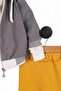 Baby Boy 3-18 Months 3 Piece Stylish Set with Hooded Raincoat and Jacket - 5