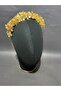 Bridal Hair Accessory Resin Gold Crown - 2