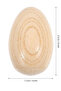 Wooden Rattle Eggs – 2pcs Musical Egg Shaker Percussion - 3