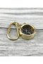 Special Production Brass Keychain Retro Vintage Design Stylish Durable Metal Gift Accessory - 2