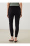 Black Slim Fit Women's Jean Trousers from Plus-Store - 5