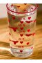 Lcw Home Heart Printed Glass Cup 570 ml (W5) - 4