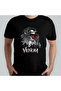 Venom Spider-Man Unisex 100% Cotton Crew Neck T-Shirt Model 1