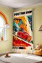 Mcquenn Piston Cup Patterned Children's Baby Room Background Curtain (Single Wing Pricing) - 4