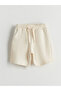 Two Mt Shop Quality Lcw Kids Beige Plain Standard & Regular Boys' Shorts