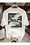 Thanks for Nothing Printed Oversize Circleneck T-Shirt