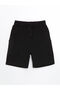 Two Mt Shop Quality Lcw Kids Black 2 Thread Plain Standard & Regular Boys' Shorts - 4