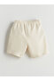 Two Mt Shop Quality Lcw Kids Beige Plain Standard & Regular Boys' Shorts - 2