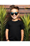 Unisex Crew Neck Unprinted Plain Black Basic Kids T-Shirt-Kids T-Shirt - 2