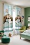 Lamb Princess Patterned Children's Baby Room Background Curtain (Single Wing Pricing) - 3