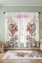 Gold Princess Patterned Children's Baby Room Background Curtain (Single Wing Pricing) - 3