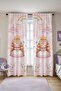 Rabbit Little Princess Patterned Children's Baby Room Background Curtain (Single Wing Pricing) - 2