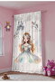 Golden Crown Princess Patterned Children's Baby Room Background Curtain (Single Wing Pricing) - 4