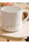 كوب سيراميك مطبوع عليه نص LCW HOME (W5) - 3