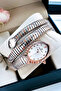 Snake Watch Model - Women's Wrist Watch, Waterproof Rose Silver Steel Band - Bracelet Gift Dkby2044C6 - 5
