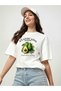 Avocado Avocado Front Printed White Oversize T-Shirt Men Women Cotton Crew Neck T-Shirt - 4