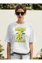 Limoncello Lemon Front Printed White Oversize T-Shirt Men Women Cotton Crew Neck T-Shirt