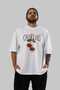 Cherry Cherries 7 Pre-Printed White Oversize T-Shirt Men Women Cotton Crew Neck T-Shirt - 6