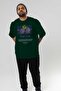 Blackberry Front Printed Green Oversize T-Shirt Men Women Cotton Crew Neck Tshirt - 7
