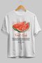 Watermelon Front Printed White Oversize T-Shirt Men Women Cotton Crew Neck Tshirt - 6