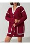 Women's Stripe Detailed Buttoned Knitwear Cardigan - 8