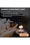 Cute cloud humidifier & diffuser with waterfall lamp for relaxing, sleeping, and mood lighting. - 5