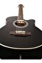 BK 41-Inch Acoustic Guitar for Beginners & Professionals with Gig Bag, Strap & Picks (Black) - 2