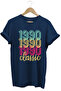 1990 Retro Vintage Classic Printed 100% Cotton Regular Fit Unisex T-Shirt