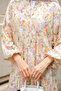 Women's Floral Print Dress Green - 5