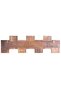 Coat Rack with 7 Hooks Solid Reclaimed Wood - 7