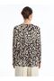 LCW Grace Crew Neck Print Women's T-Shirt - 4