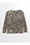LCW Grace Crew Neck Print Women's T-Shirt - 6