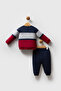 Baby Boy Winter Regular Fit Navy Blue Baby Set Usb2562-C-V1 - 4