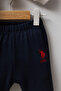 طقم U.S. Polo Assn للأولاد الرضع، باللون الأبيض - 3